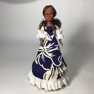 Musical Hawaii Souvenir Doll, Rotating Music Box D